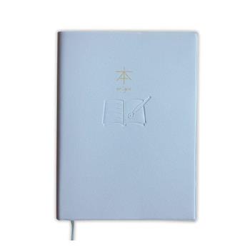 (特價)本系列膠皮25K工商事務手冊(藍)