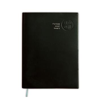 (特價)自由之冊膠皮25K工商手冊(黑)