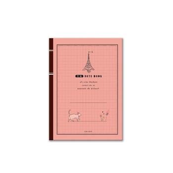 鐵塔50K隨行組合本(粉方格)