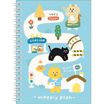 有吉36K週計劃本-地圖