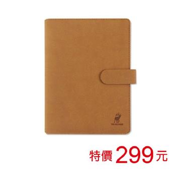 (特價)A5 6孔磁扣萬用手冊-牛皮