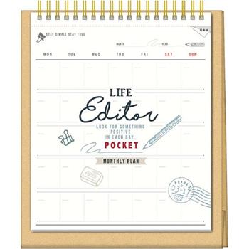 自填信封桌曆-直18K