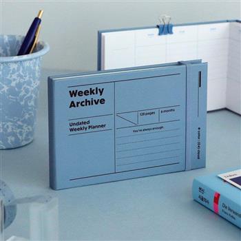 ICONIC 6個月週計畫 Weekly archive planner（6 mths）04 Cloud