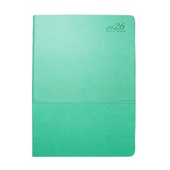 2026 DATA MATE 25k 皮製精裝本 DM-25145(湖水綠) 大地風格