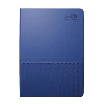 2026 DATA MATE 25k 皮製精裝本 DM-25145(藍色) 大地風格