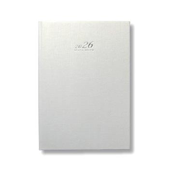 2026 DATA MATE 32k 精裝本 DM-32148(珍珠白) 典雅精裝