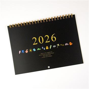 2026-日月有時掛曆本 慢日