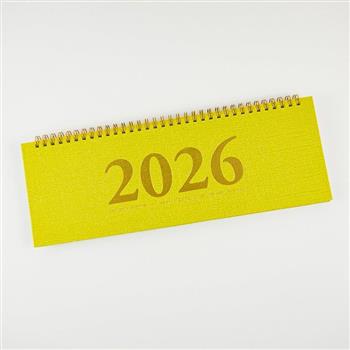 2026年時間線桌曆-春黃
