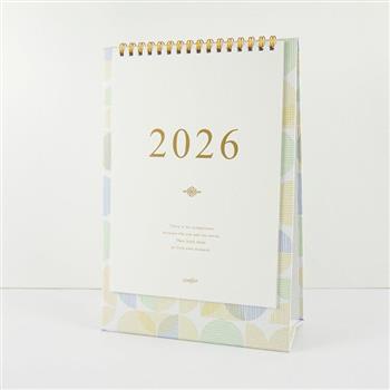 2026年25K時間絮語直式桌曆-線線圈圈