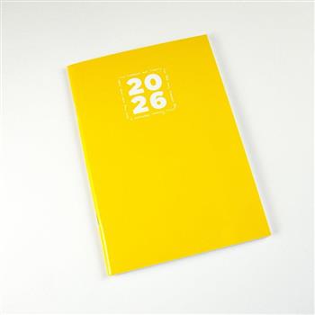 (特價)2026年25K簡單月計畫本-烈陽黃-特價69