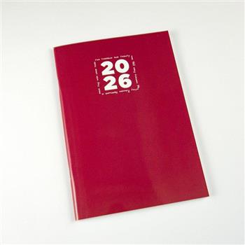 (特價)2026年25K簡單月計畫本-朝氣紅-特價69
