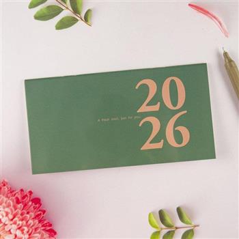 2026年48K輕巧月計畫本-溫潤