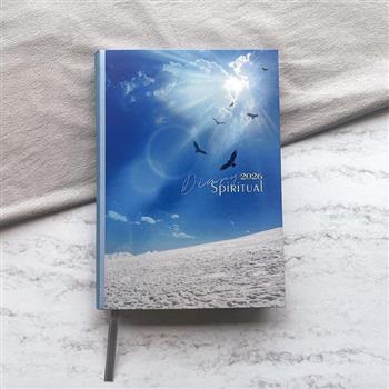 2026年校園心靈精裝25K橫式日誌-雲上太陽