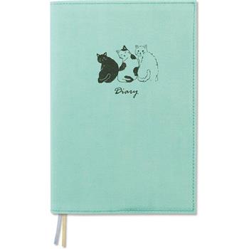 (特價)2026年B6週誌+筆記-絹布/三喵