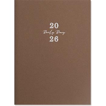 (特價)2026年A6日誌內頁(1日1頁)-咖啡