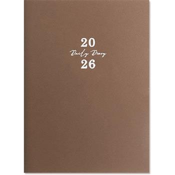 (特價)2026年A5日誌內頁(1日1頁)-咖啡