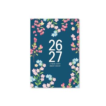 (特價)2026~2027 A5二年式月計劃-花靛