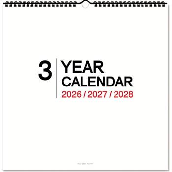 (特價)2026~2028三年吊掛式月曆/大