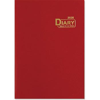 (特價)2026年A5日誌內頁/1週2頁-紅