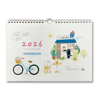 (超值價)好事生活2026年A4掛曆