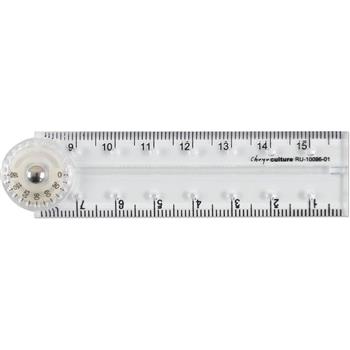 折疊尺/16cm-透明