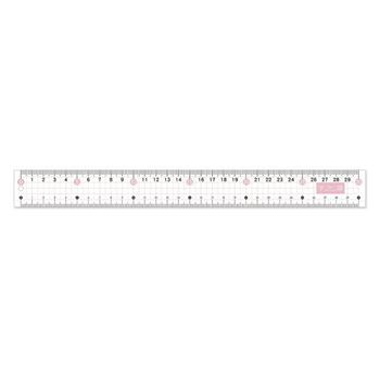 字器 30cm方格尺 粉