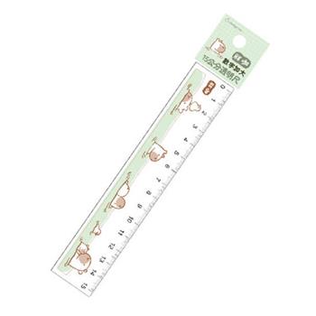 胖咖15cm透明直尺(泡澡)