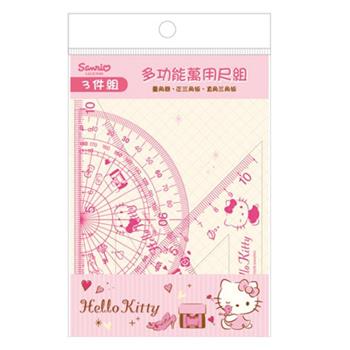 (特價)三麗鷗萬用尺3件組-KT
