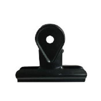 (特價) 簡單生活65mm復古水滴文件夾L(黑)