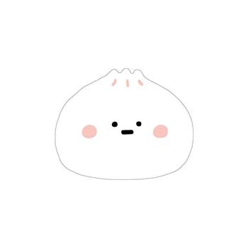 (特價)小呸角小呸角旋轉壓克力夾(包子君)