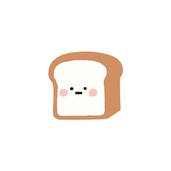(特價)小呸角壓克力夾(吐司君)