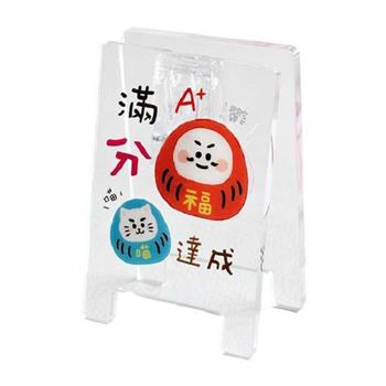 哩哩扣扣招牌壓克力夾(達摩)
