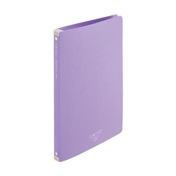 【LIHIT】CUBE FIZZ A4線型資料夾-紫色【金石堂、博客來熱銷】