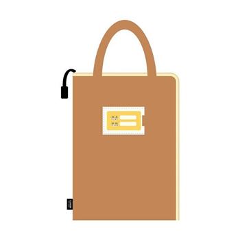 (特價) 簡單生活-A4直式手提文件袋(駝色)【金石堂、博客來熱銷】