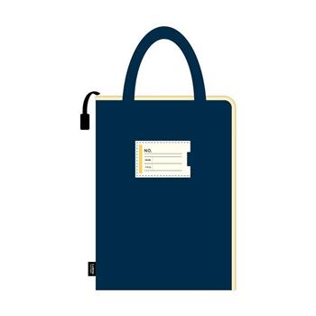 (特價) 簡單生活-A4直式手提文件袋(深藍)【金石堂、博客來熱銷】