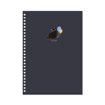 O Cat 斬形貓26孔DIY封面 黑