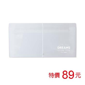 (特價)風琴夾/中-12層(鬆緊帶)/透明