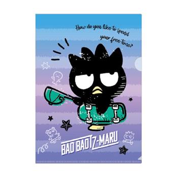 (特價)三麗鷗L型文件夾酷企鵝