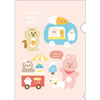 有吉L型書夾-甜品