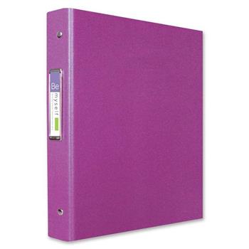 Be Myself 時尚新彩4孔夾 紫