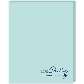 細版18K26孔PP夾-藍