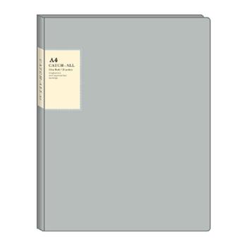(特價)極簡A4資料本20入-PP_灰色