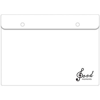 A4橫資料袋-白音