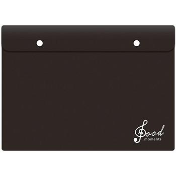 A4橫資料袋-黑音