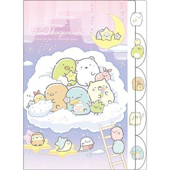 角落小夥伴5入L型書夾F-星空