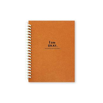 I am Okay 20孔拖拉夾本 橘