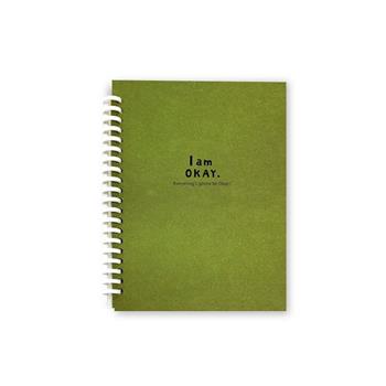 I am Okay 20孔拖拉夾本 綠