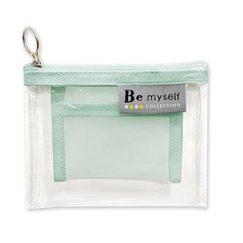 Be Myself 100K透明防水拉鍊袋 綠