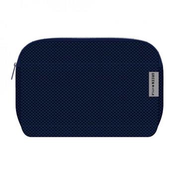 50K立體網布收納袋_藏藍色
