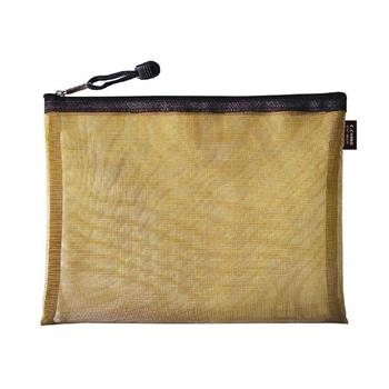 簡單生活-A4金屬尼龍拉鍊袋(金色)系列